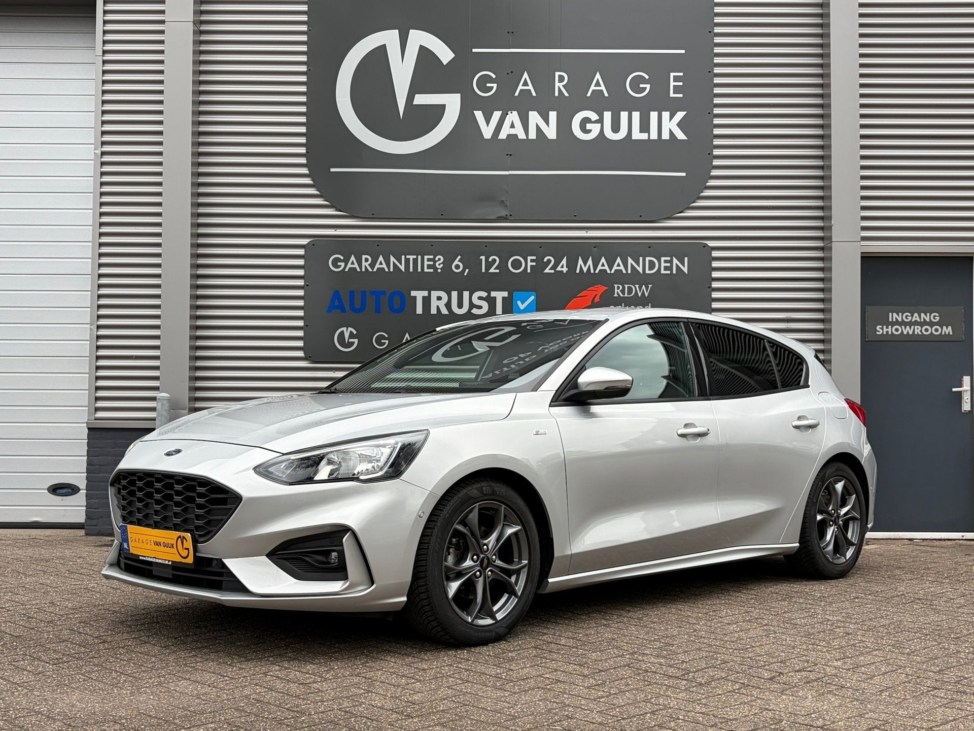 Ford Focus 1.0 ST Line 125PK Automaat,Navi,Clima,Cruise,Isof, Auto's, Ford, Gebruikt, Origineel Nederlands, Bedrijf, 1180 kg