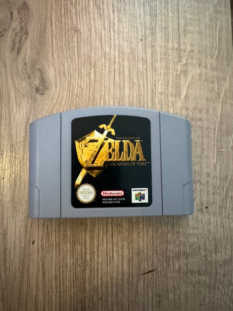 Zelda Ocarina of Time Nintendo 64 N64 PAL Origineel, Avontuur en Actie, Gebruikt, 1 speler, Ophalen of Verzenden