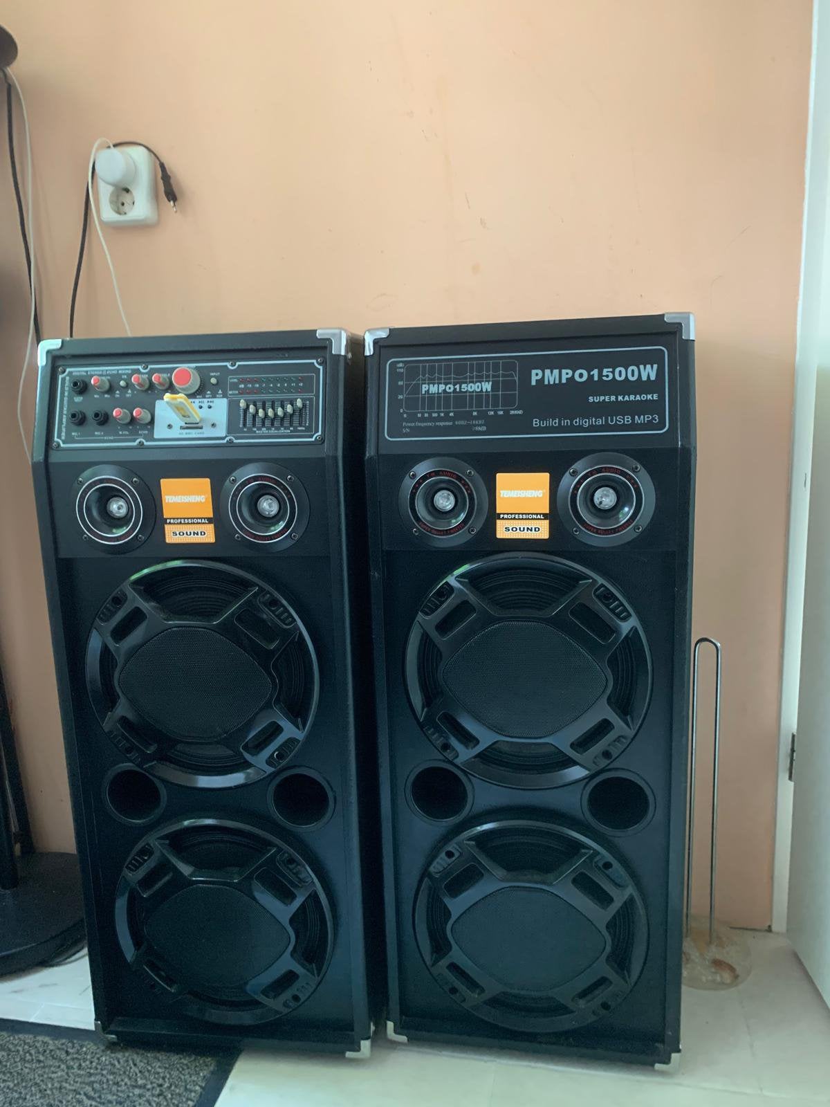 Temeisheng PMPO1500W, Audio, Tv en Foto, Luidsprekers, Overige merken, Gebruikt, Overige typen, Ophalen of Verzenden
