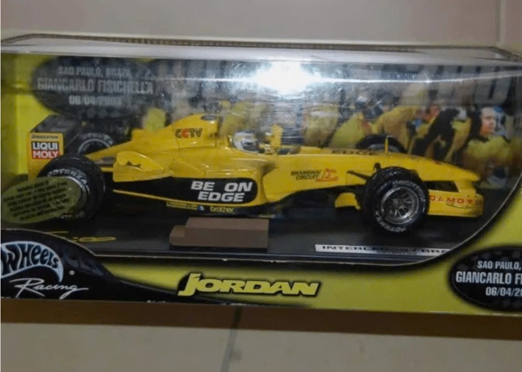 1:18 JORDAN F1 BRAZIL FISICHELLA 2003 piece of the car WRH, Verzenden, Zo goed als nieuw, Auto, Hot Wheels