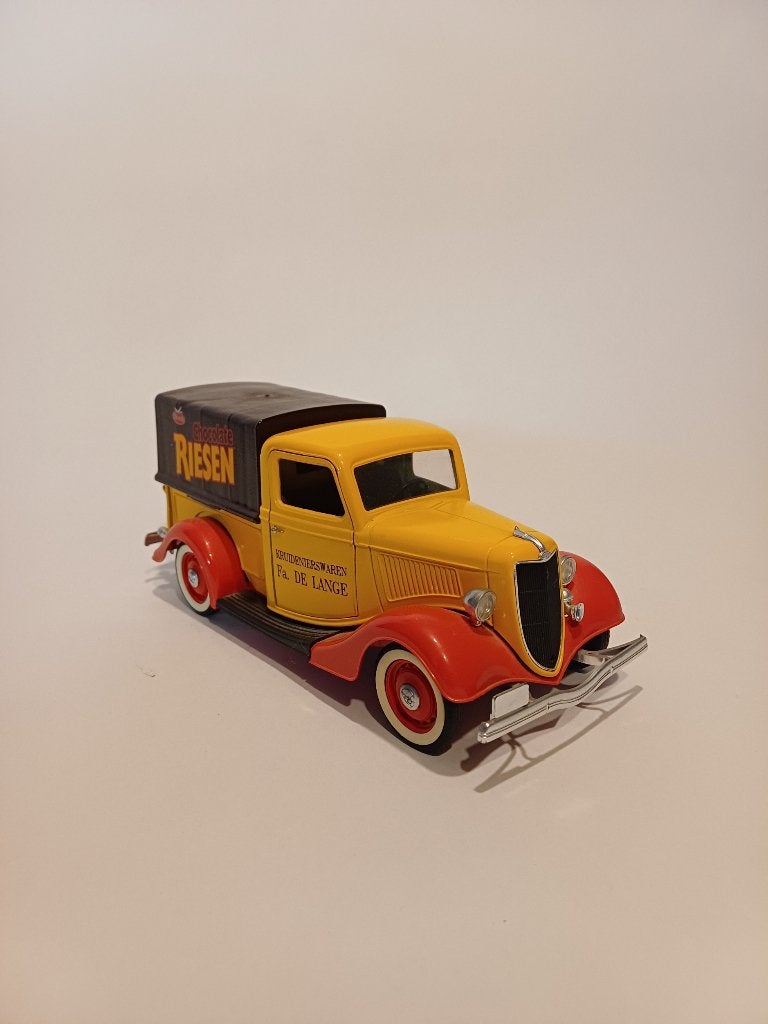 FORD V8 delivery pick-up miniatuur 1:19 mooi groot model, Hobby en Vrije tijd, Ophalen of Verzenden, Zo goed als nieuw, Auto, Overige merken