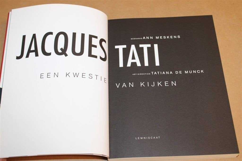 Jacques Tati — Een Kwestie van Kijken, Filmfilosofie, Ophalen of Verzenden, Zo goed als nieuw