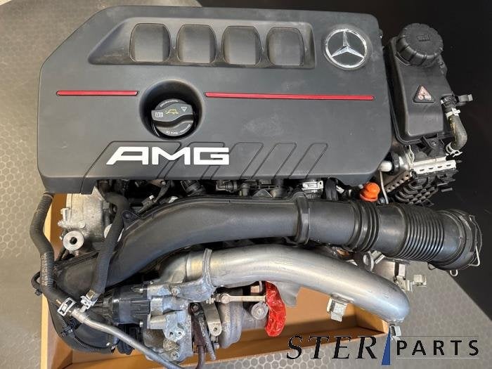 Motor van een Mercedes A-Klasse, Auto-onderdelen, 12 maanden garantie, Gebruikt, -, Ophalen of Verzenden