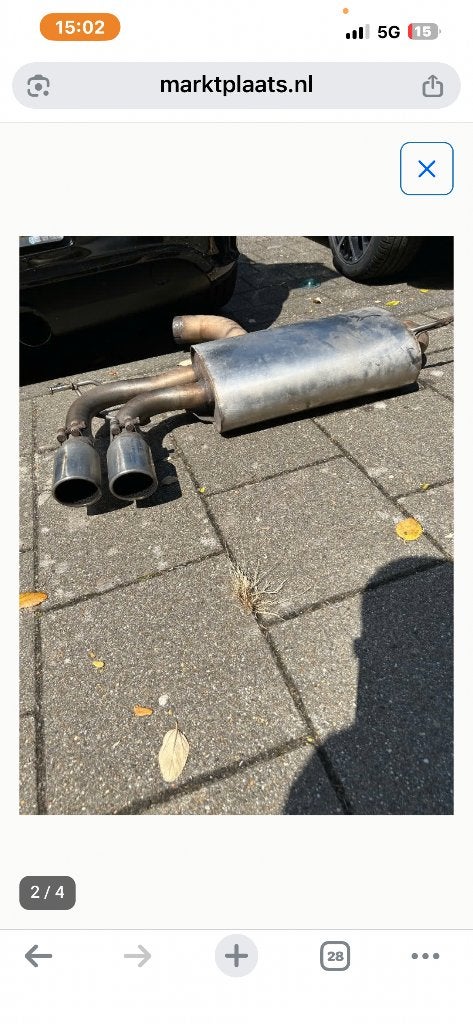 Milltek uitlaat, Auto-onderdelen, Uitlaatsystemen, Ophalen