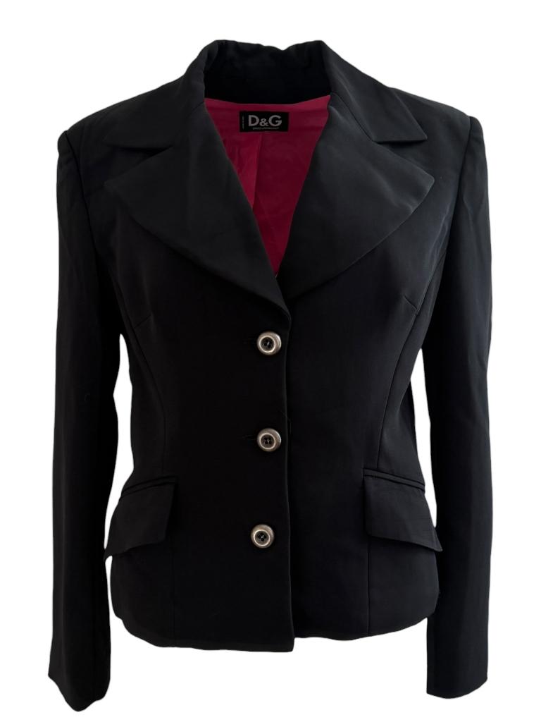 Dolce & Gabbana blazer L, Zwart, Ophalen of Verzenden, Zo goed als nieuw