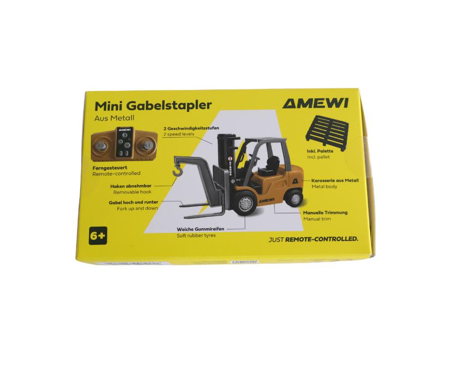 Amewi Mini Metal Forklift Truck 8-Channel 1/64 22715, Ophalen of Verzenden, Nieuw, Overige schalen, Onderdeel