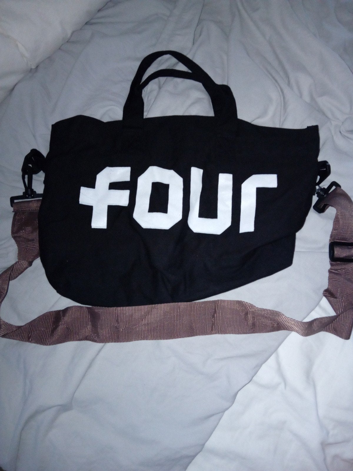 Four tas om om je middel. Te hebben, Ophalen of Verzenden, Zwart