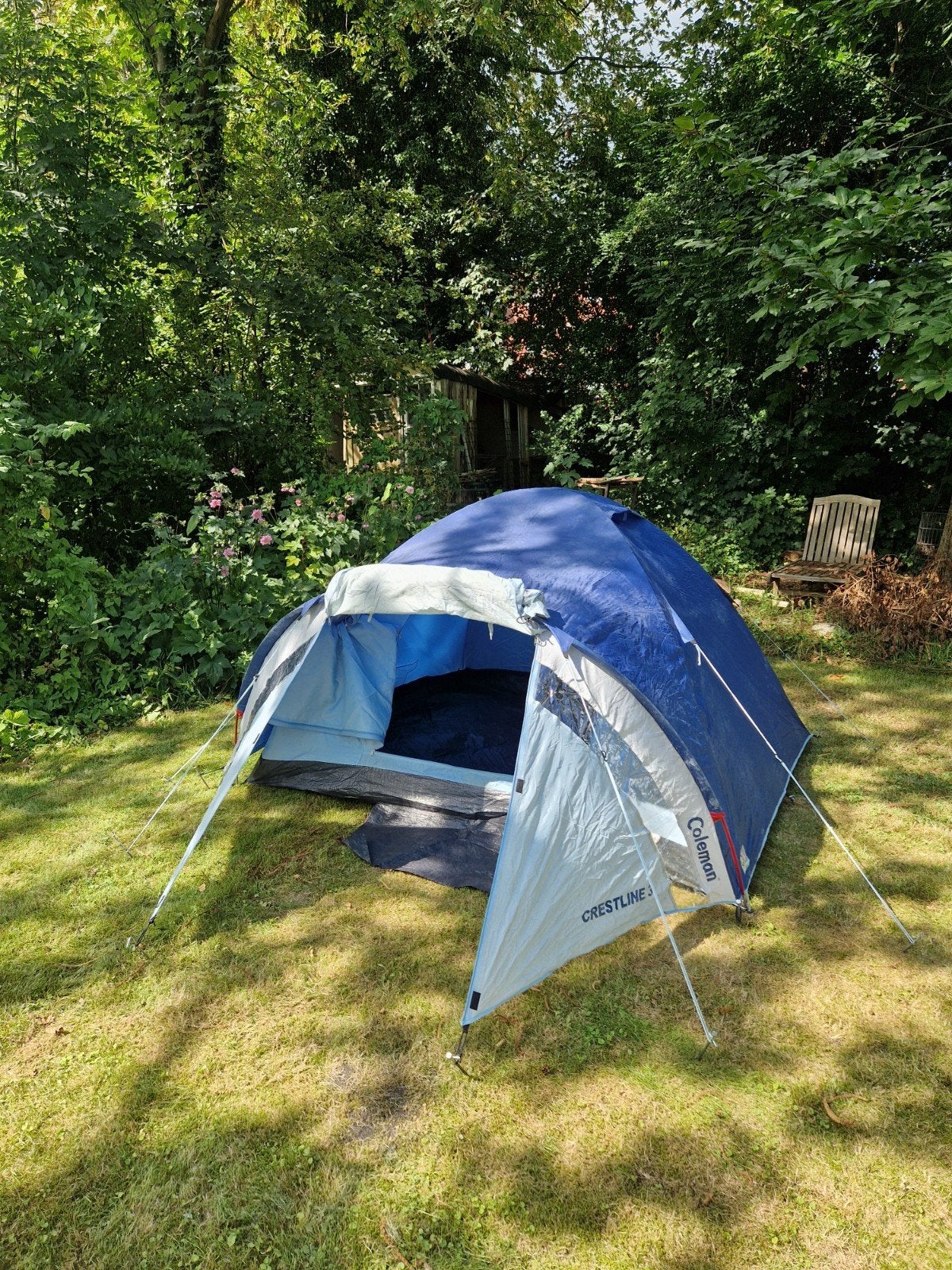 Coleman Crestline 3 Koepeltent, Ophalen of Verzenden, Gebruikt