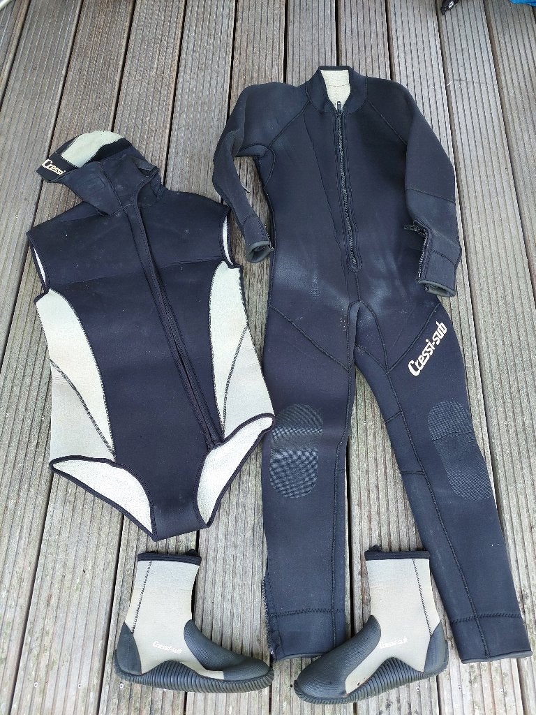 Wetsuit, Ophalen of Verzenden, Gebruikt, Duikpak
