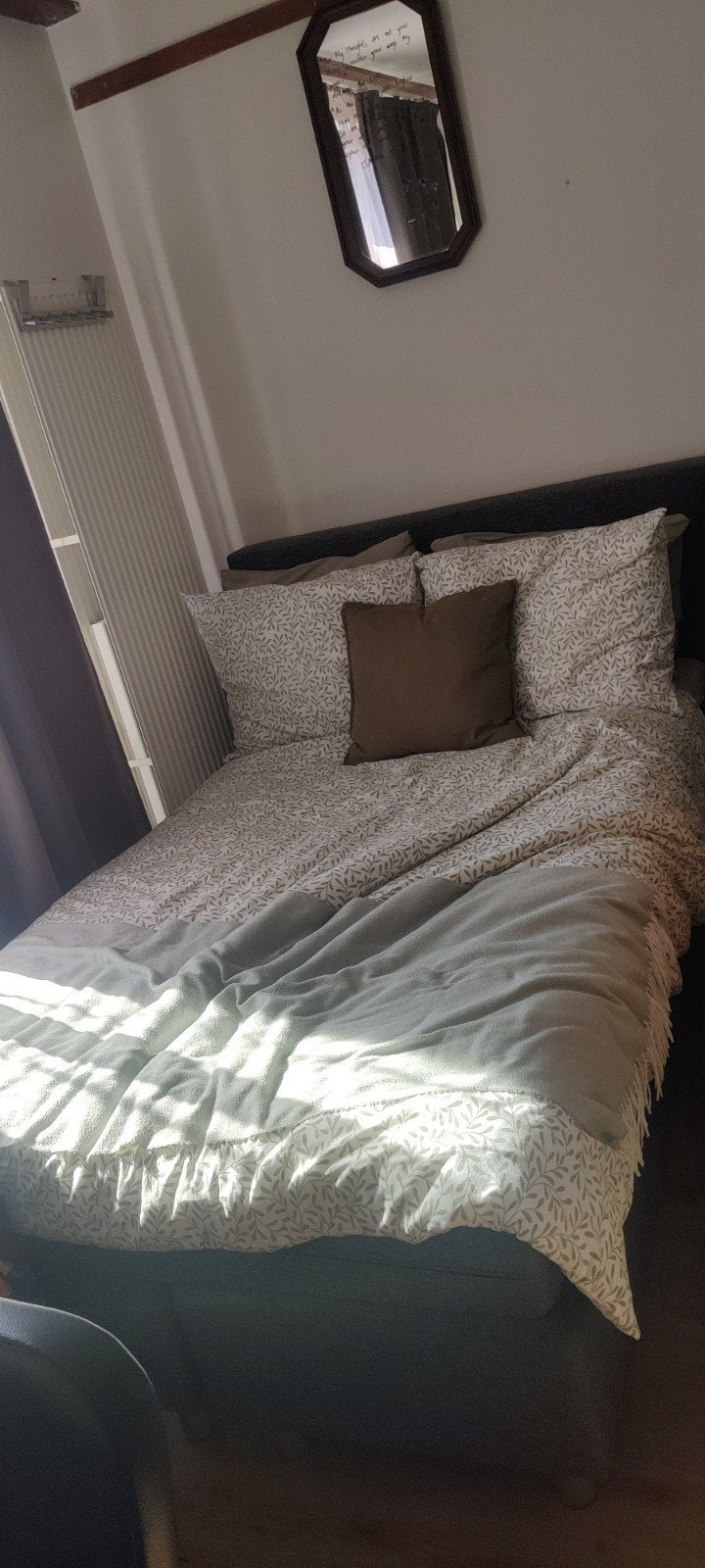 Twijfelaar boxspring, Ophalen, Zo goed als nieuw, Twijfelaar, 120 cm