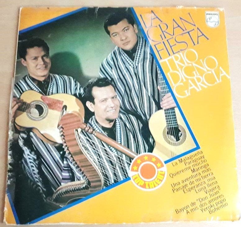 Trio Digno Garcia ‎– La Gran Fiesta - Zuid-Amerikaans, LP, Gebruikt, Wereldmuziek, Ophalen of Verzenden