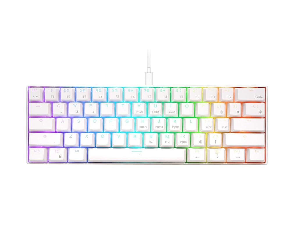 Royal Kludge RK61 - Gaming Keyboard Wit - Mechanisch, Theodoor Colenbranderhof 9, 3059LC Rotterdam, Nederland, Info@currentcomponents.nl