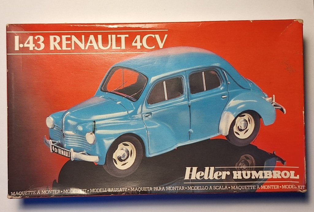 Renault 4CV Heller, Ophalen of Verzenden, Nieuw, Auto, Overige merken