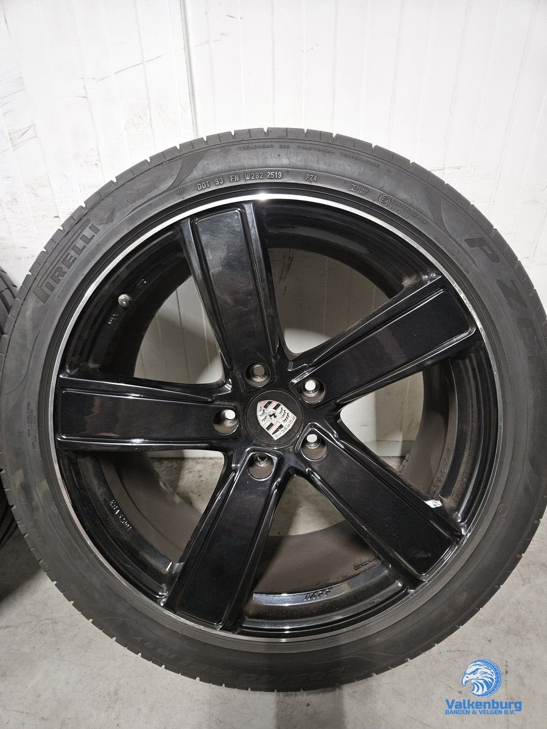 5-6mm! Porsche Cayenne Coupe 9Y look 21 inch zwarte velgen 5, Auto-onderdelen, Gebruikt, -, 285 mm, -