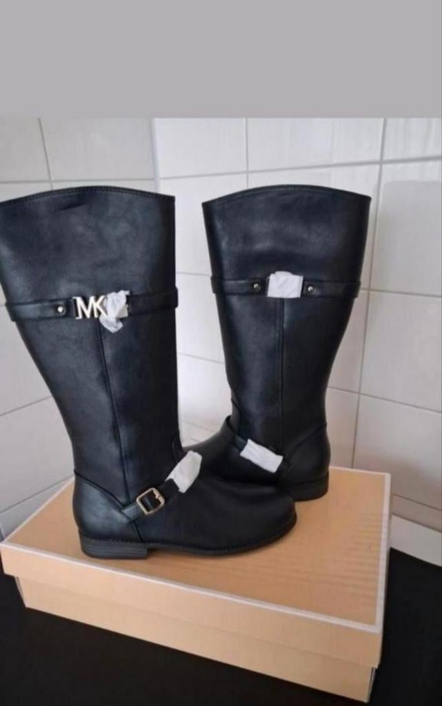 MK Michael Kors, Hoge laarzen, Michael Kors, Zwart, Nieuw