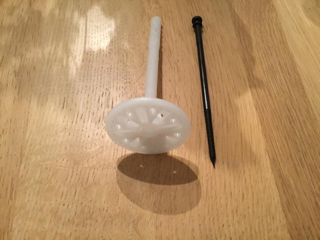Isolatieankers, Minder dan 4 cm, Overige materialen, Ophalen of Verzenden, Zo goed als nieuw