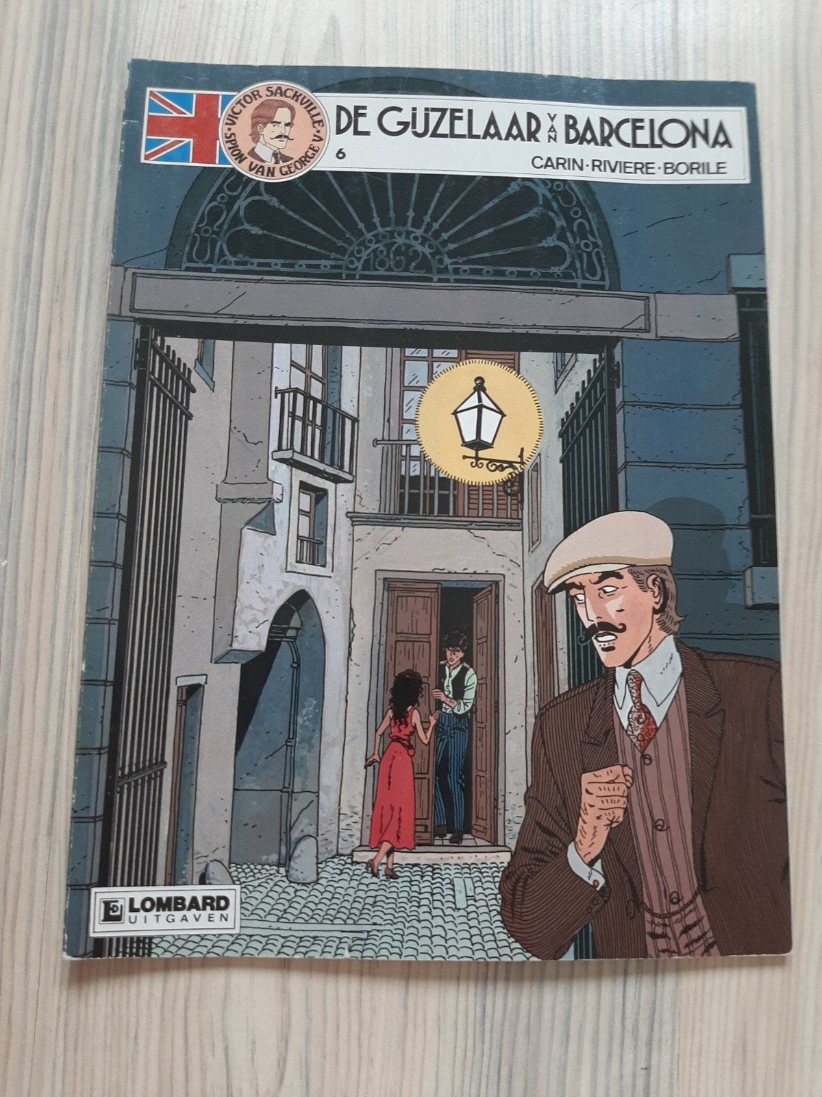 De Gijzelaar van Barcelona - Victor Sackville, Ophalen of Verzenden