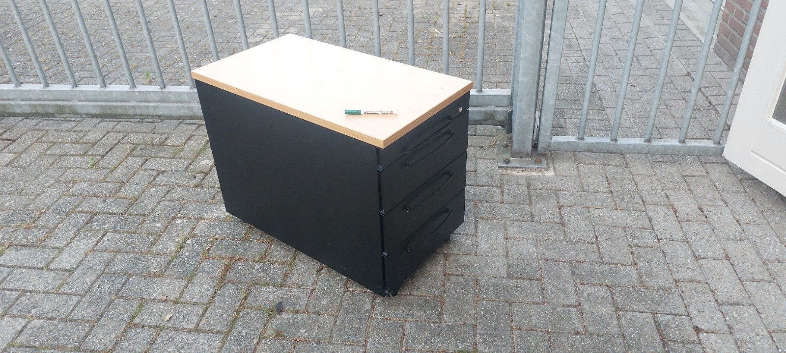 Ladekastje / Kantoormeubel met 4 laden, Ophalen, Minder dan 50 cm, Gebruikt, 3 of 4 laden