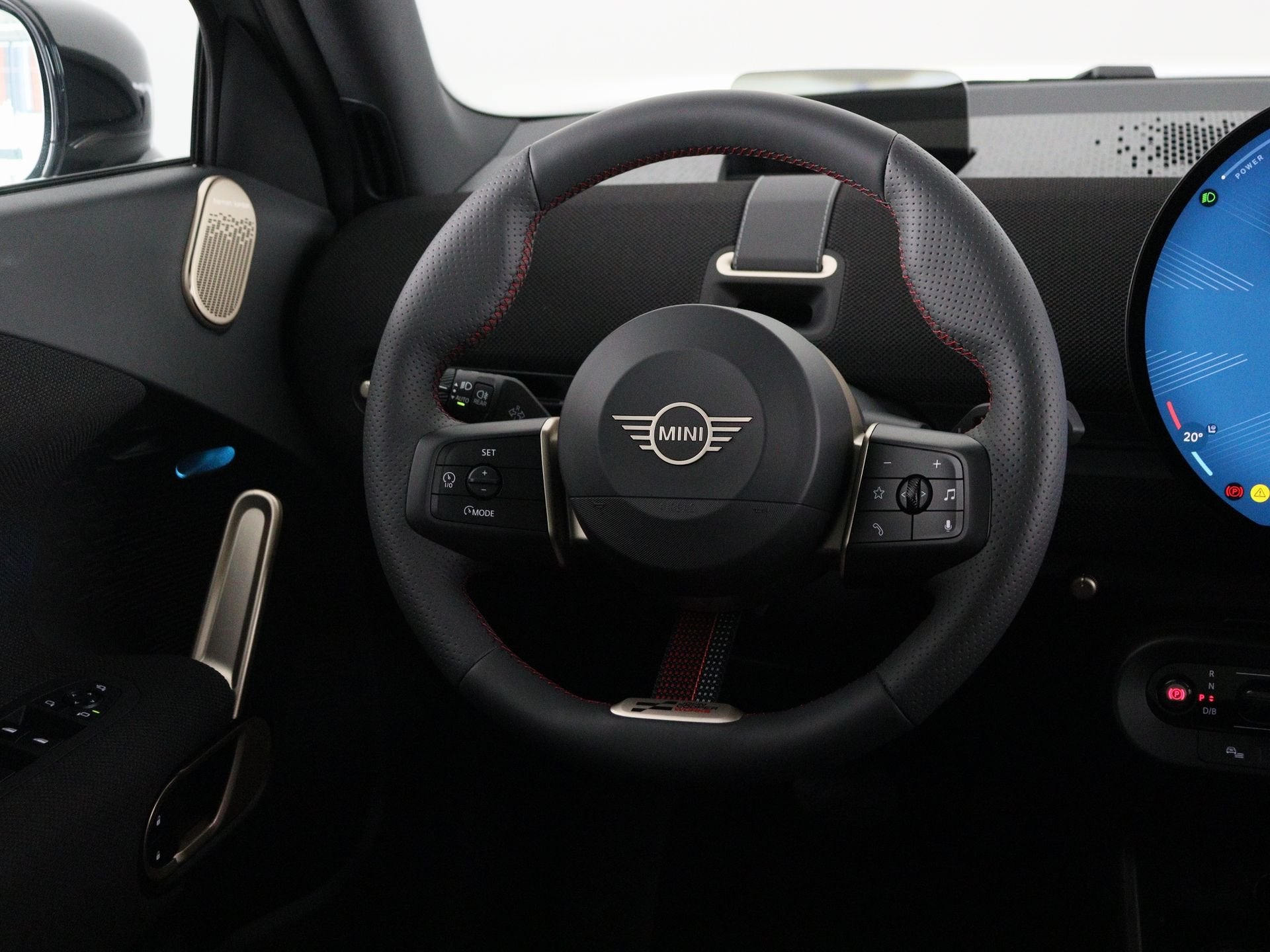 MINI Aceman SE John Cooper Works Pakket L PRIVATE LEASE EUR, Auto's, Dealer onderhouden, Zwart, Verwarmde buitenspiegels, Zwart