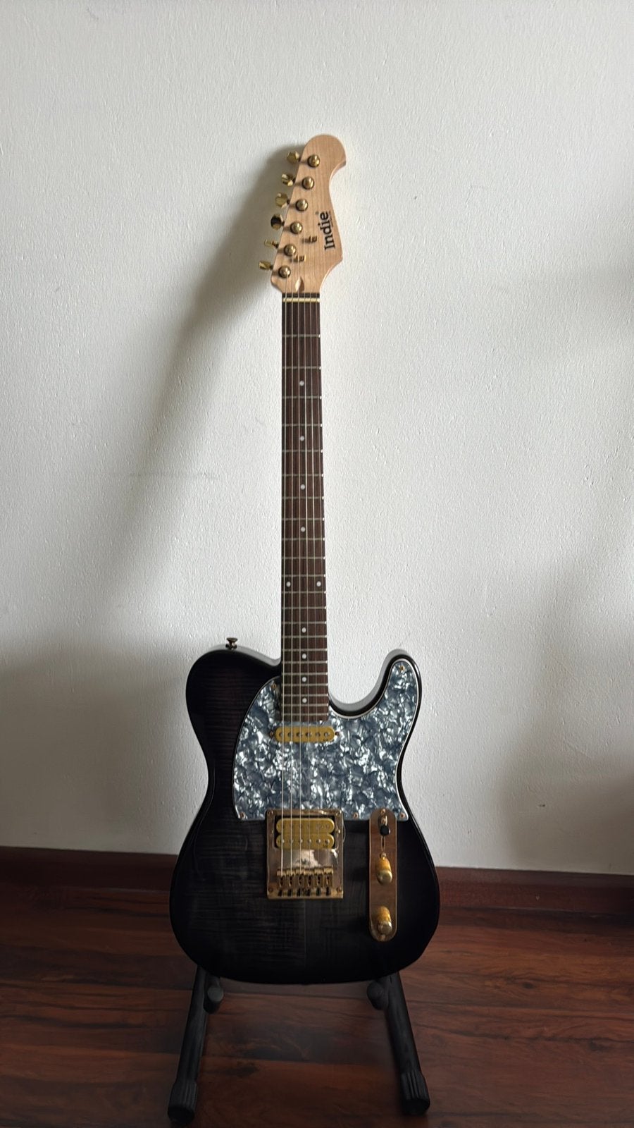 Telecaster Indie Super T, Muziek en Instrumenten, Met versterker, Zo goed als nieuw, Solid body, Ophalen