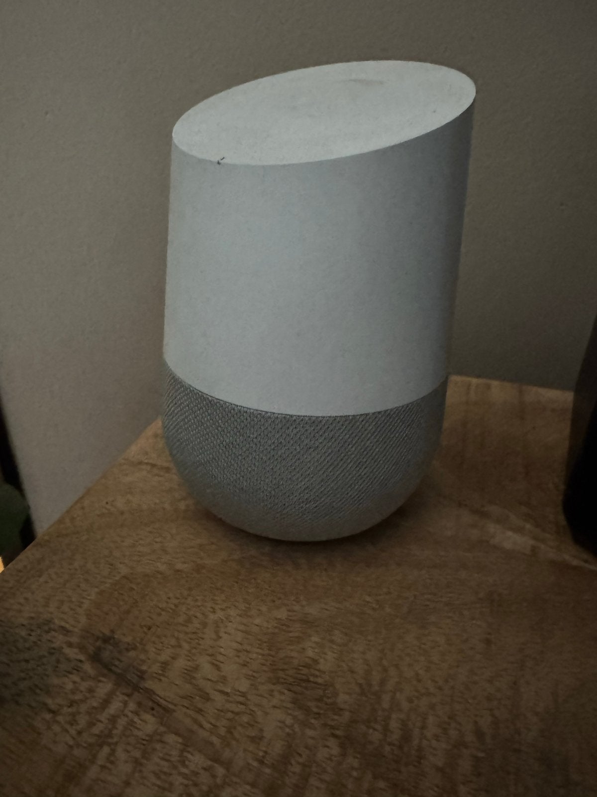 Google Home Slimme Speaker - Wit/Grijs+ google mini grijs, Audio, Tv en Foto, Ophalen, Slimme speaker, Google, WiFi