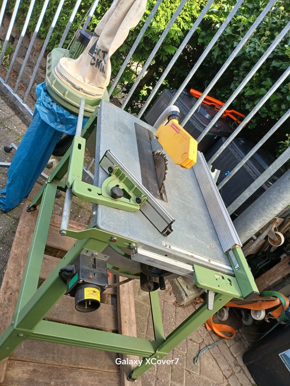 Elektra Beckum TKS HS 315 Tafelzaag met SPA 1000 Afzuiger