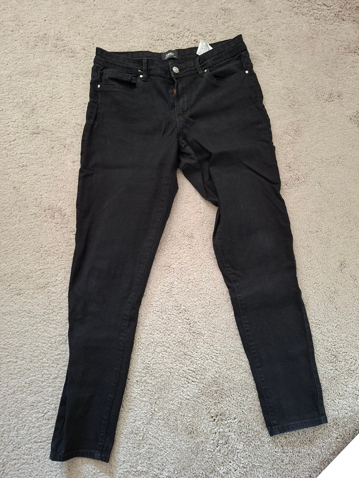Only zwarte jeans, maat L32, Only, Zwart, Overige jeansmaten, Ophalen of Verzenden