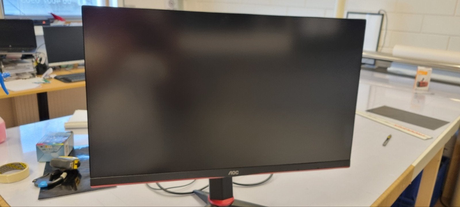 AOC 27G2U/BK 27 inch Full HD Gaming Monitor, Full HD, Zo goed als nieuw, HDMI, Ophalen