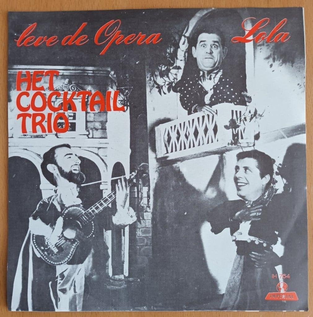 Cocktail Trio - Leve De Opera  (Imperial IH 764), Fotohoes, 7 inch, Ophalen of Verzenden, Zo goed als nieuw