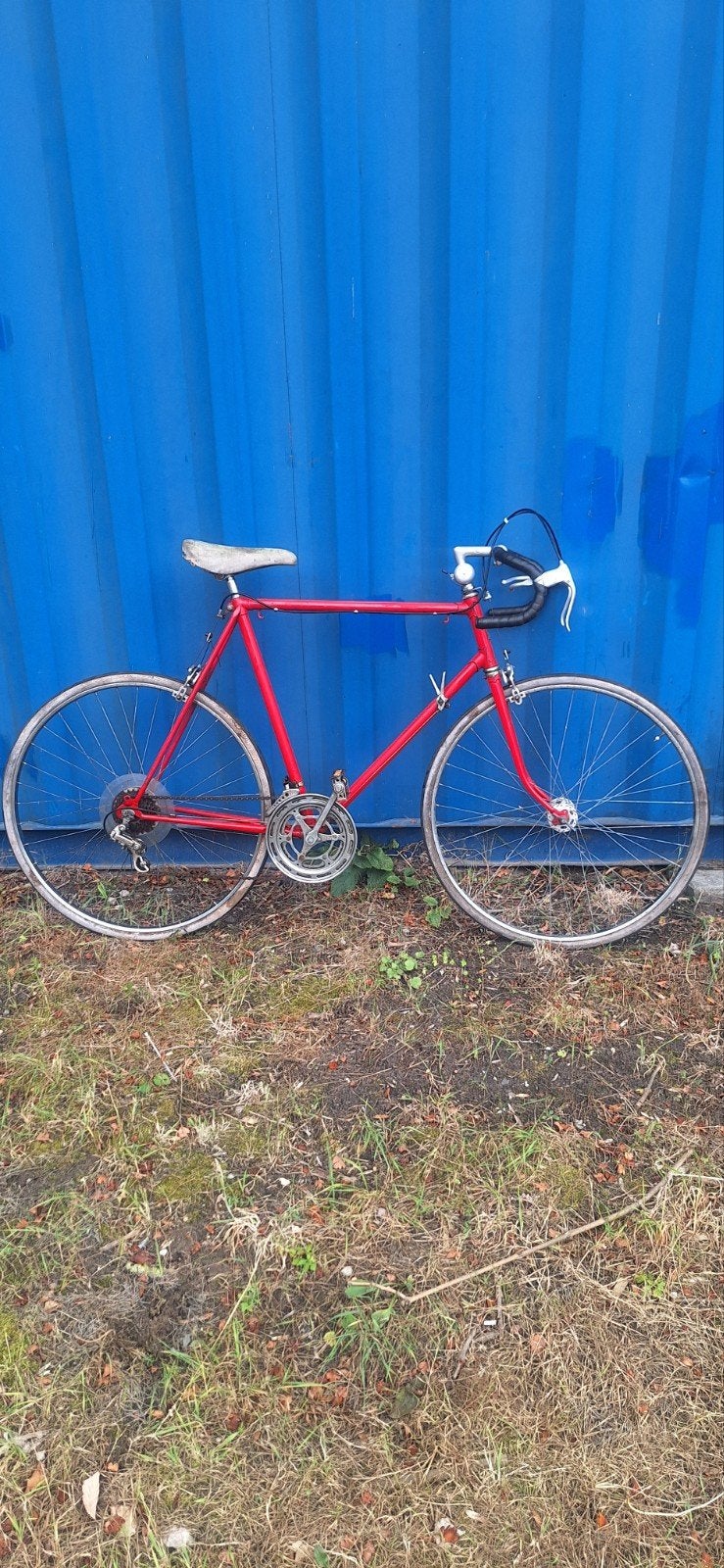 rode vintage batavus racefiets, Ophalen, Gebruikt, Batavus, 53 tot 57 cm