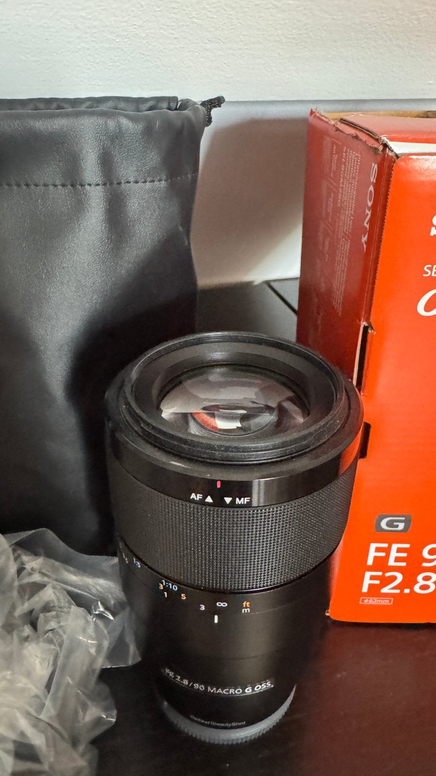 Sony FE 90mm F2.8 G Macro OSS - Zo goed als nieuw, Ophalen, Sony E-mount, Sony, Autofocus