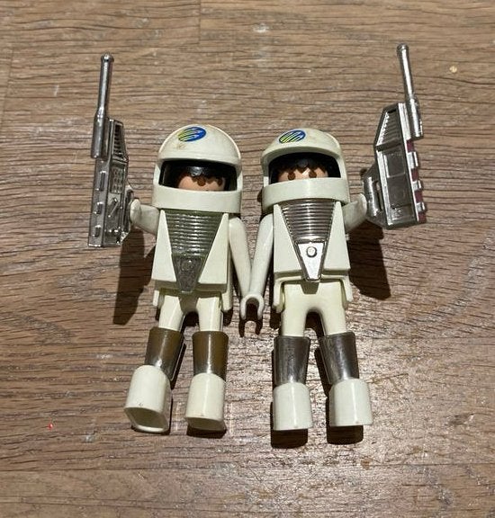 Playmobil Vintage Astronauten Set (2 figuren), Ophalen of Verzenden, Gebruikt