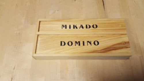 spel domino en mikado, Ophalen of Verzenden, 'T Olde Gre-j, Info@toldegrej.nl, Endepoelstraat 20f Didam