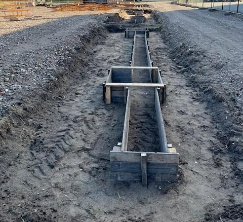 fundering, schotten, bekisting, piketten, Ophalen, Zo goed als nieuw, 250 mm of meer, Overige typen