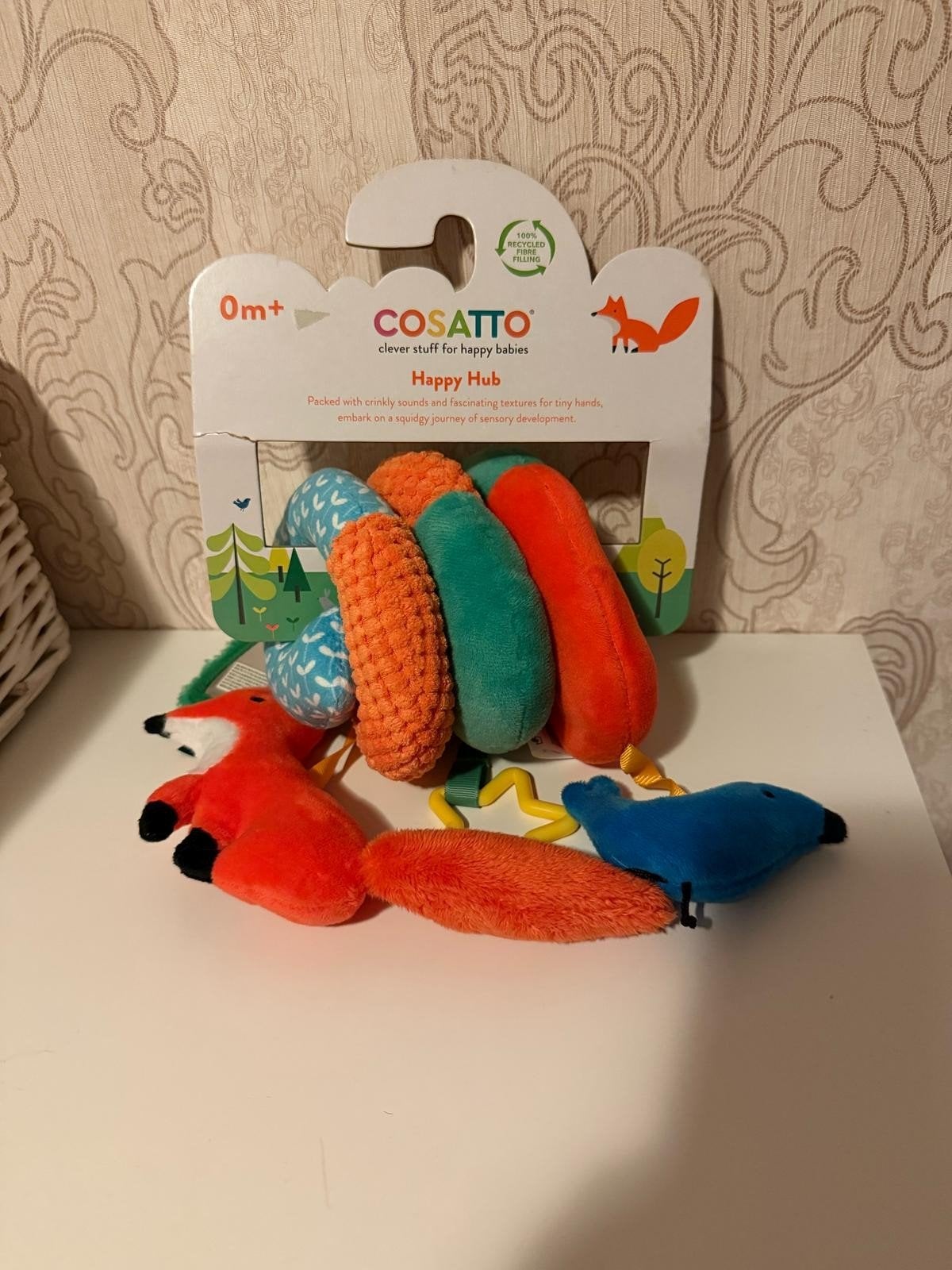 Cosatto Activiteiten Wokkel - Pluche - Happy Hub - 0+, Ophalen, Nieuw, Overige typen, Met geluid