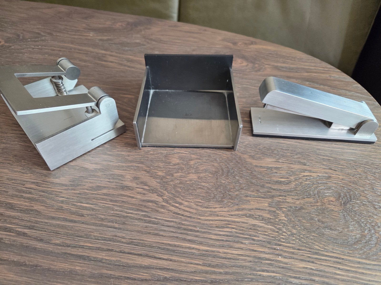 Zack RVS Bureau Accessoires Set, Diversen, Ophalen of Verzenden, Gebruikt