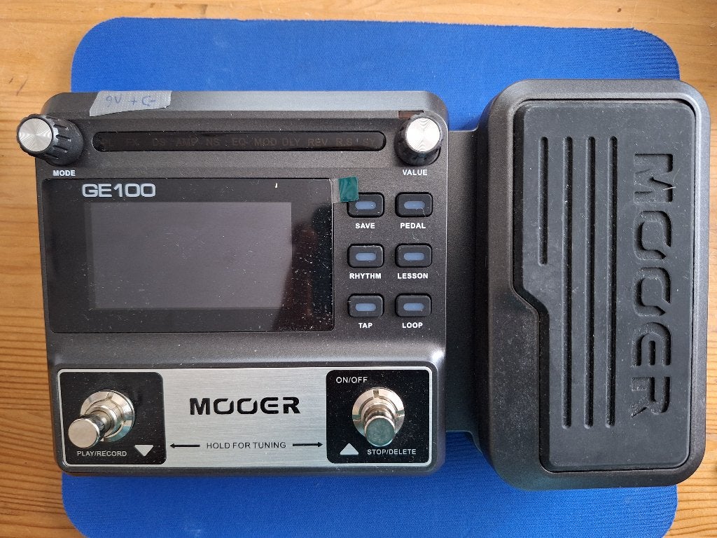 Mooer GE100, Ophalen of Verzenden, Zo goed als nieuw, Elektrische gitaar