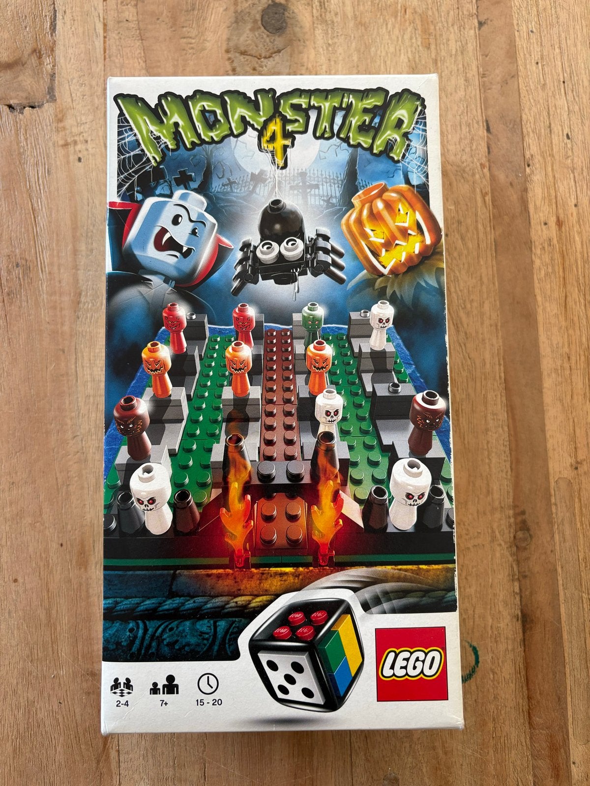 LEGO Monster 4 Bordspel - Compleet en in goede staat, Ophalen of Verzenden, Zo goed als nieuw, Overige merken