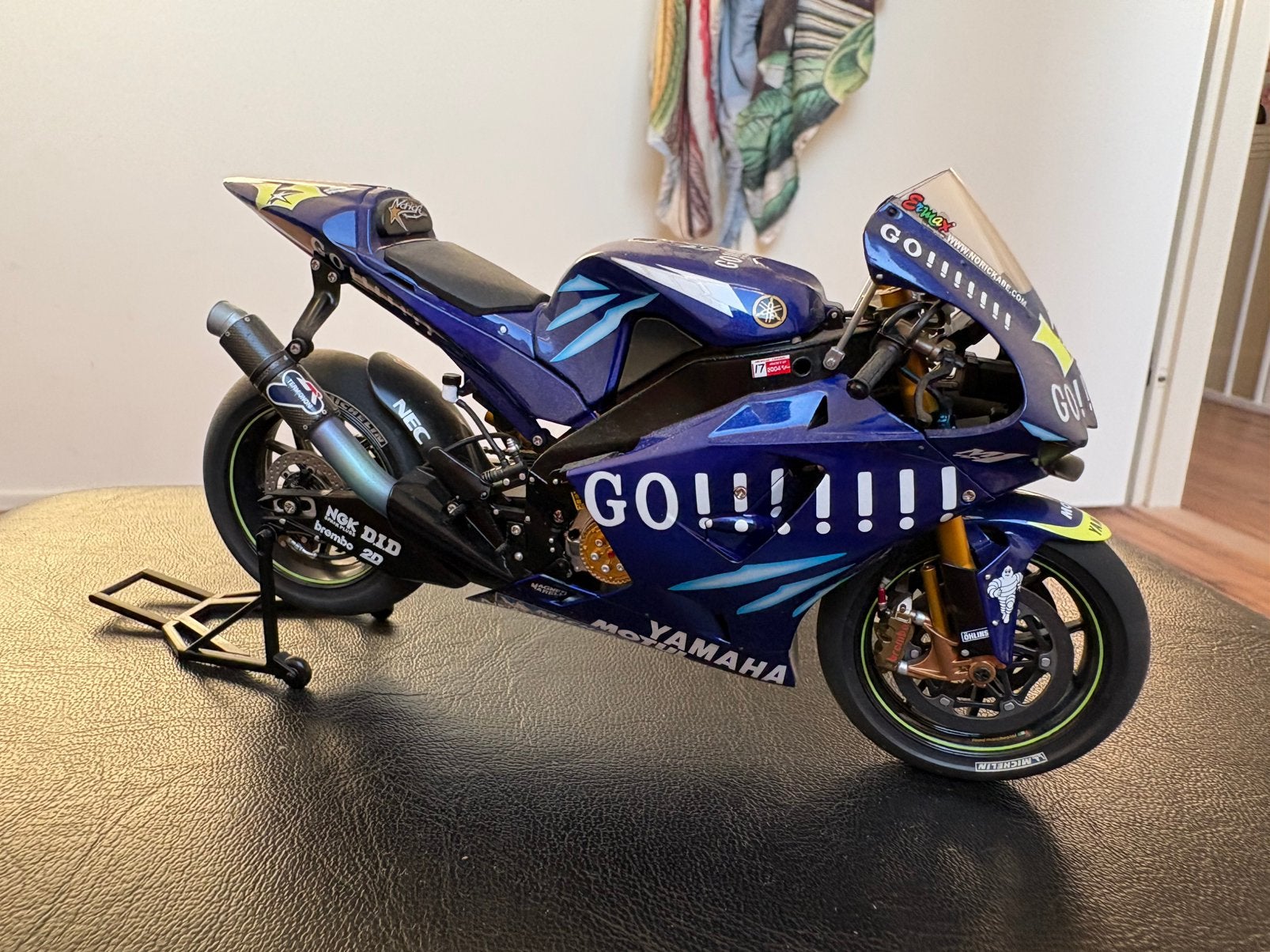 Yamaha masterwork collection 1/12 minichamps, Hobby en Vrije tijd, Ophalen of Verzenden, Zo goed als nieuw, Motor