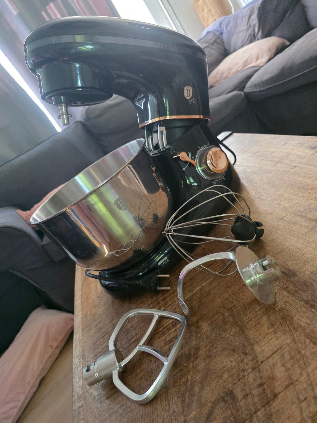 Berlinger Haus Keukenmachine - Ongebruikt, Witgoed en Apparatuur, Keukenmixers, Nieuw, 3 snelheden of meer, Vaatwasserbestendig