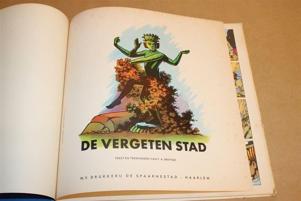 Oscar en Isidoor Nr. 4 — De Vergeten Stad [1961], Boeken, Stripboeken, Eén stripboek, Ophalen of Verzenden, Gelezen