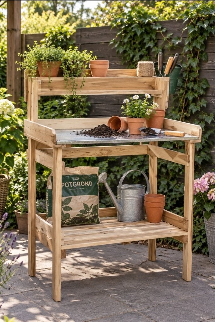 Nieuwe oppottafels werktafel tuintafel GRATIS VERZENDING!, Tuin en Terras, Ophalen of Verzenden, Nieuw