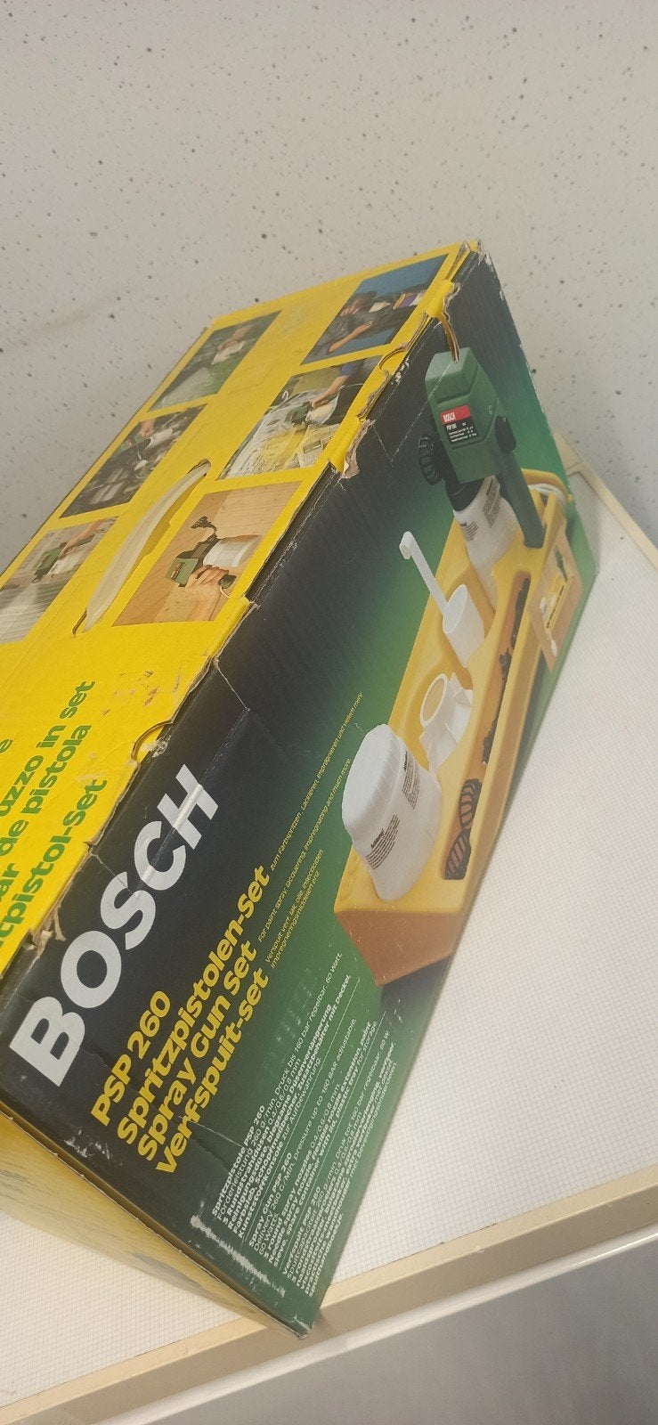 Bosch PSP 260 verfspuit nieuw in doos – €25, Ophalen, Nieuw, Verfspuit of Verfpomp