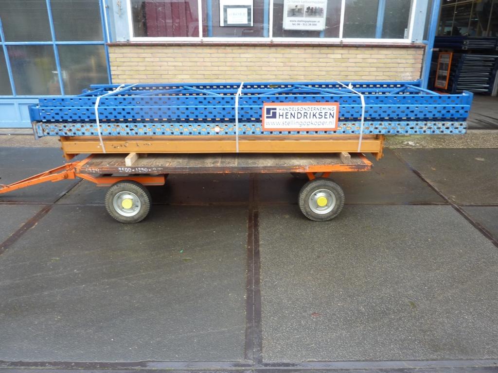Palletstelling / stelling Duwic 3 secties afm. 850x110x360cm, Gebruikt, Handelsonderneming Hendriksen, Ophalen of Verzenden, Munstermanstraat 6 - Hal 3 - Silvolde