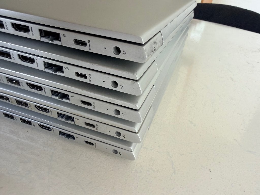 Partij 5x HP ProBook 450 G7, Ophalen, 256 GB, 2 tot 3 Ghz, 8 GB