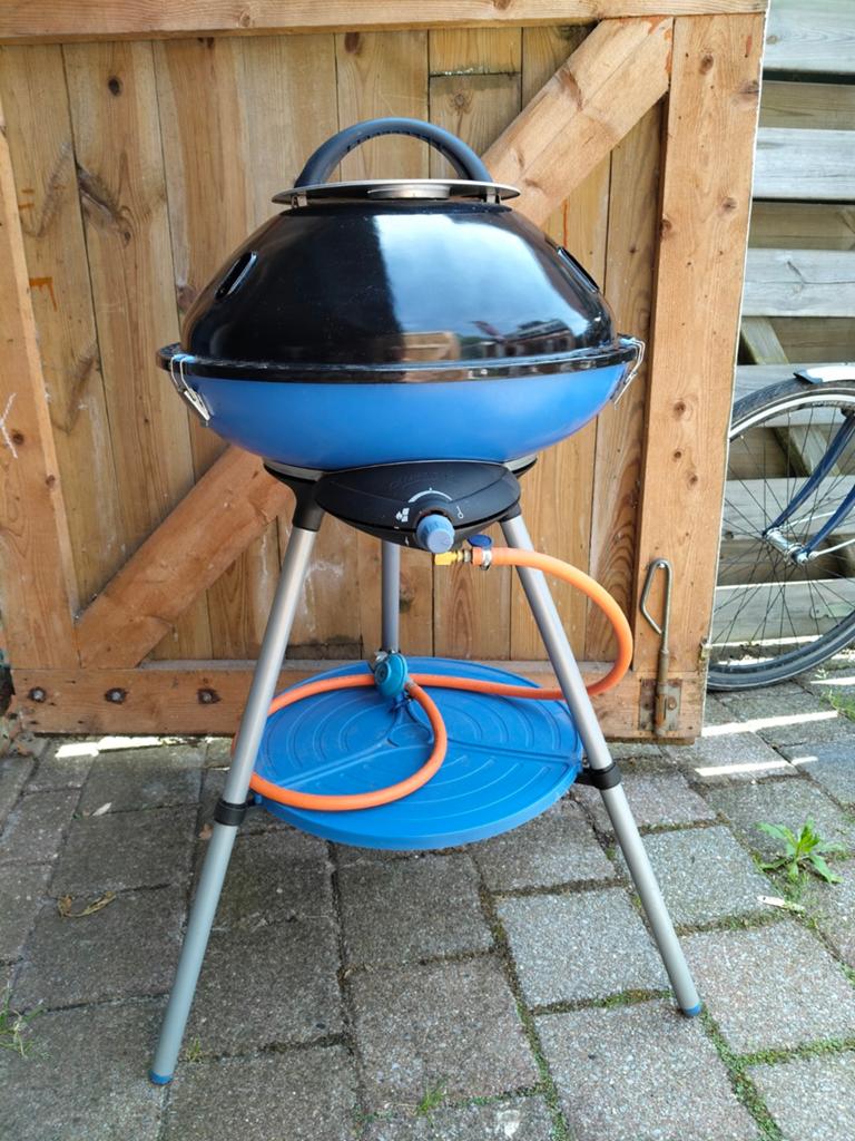 Campingaz Party Grill 600 ( cadac)  Compleet met accessoires, Ophalen, Gebruikt, Campingaz