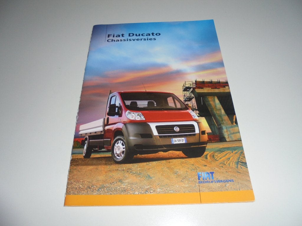 brochure Fiat Ducato chassisversies  2007, Boeken, Ophalen of Verzenden, Nieuw, Overige merken