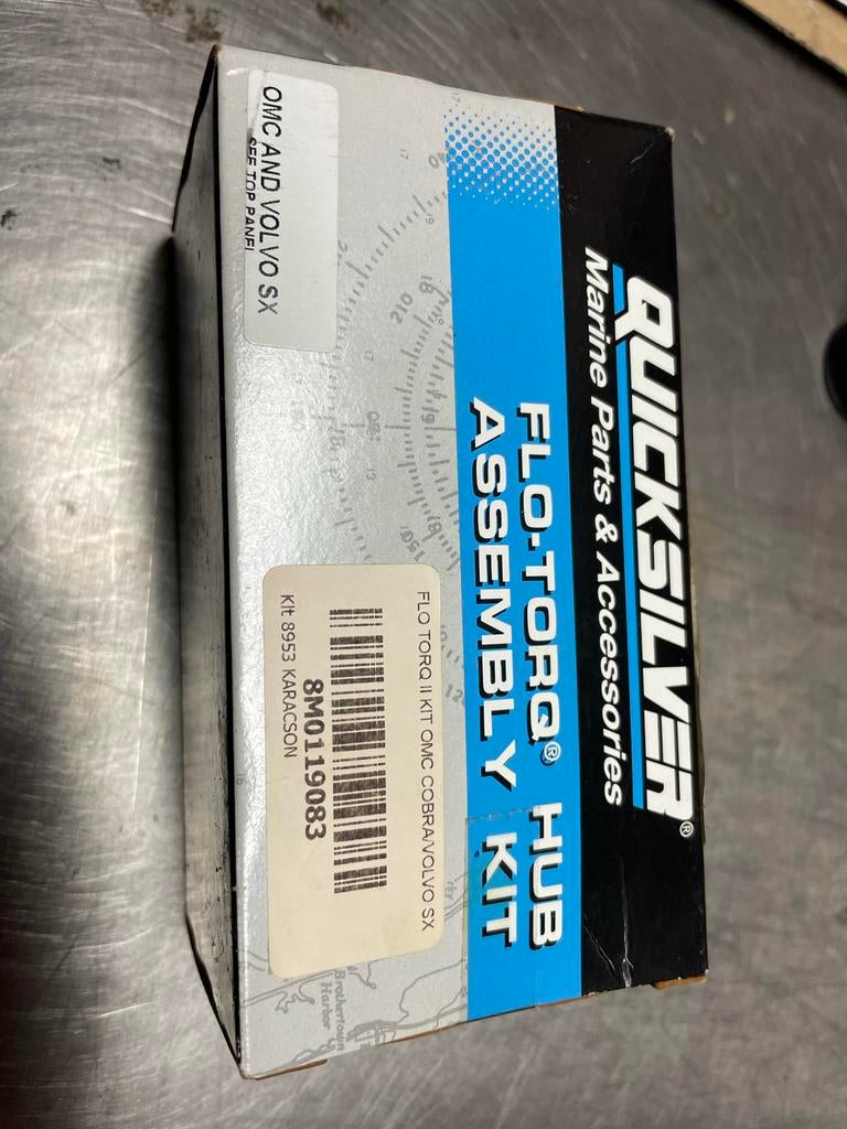 Quicksilver Flo-Torq II Hub Kit voor Volvo Penta SX, Verzenden, Nieuw, Motor en Techniek, Motorboot