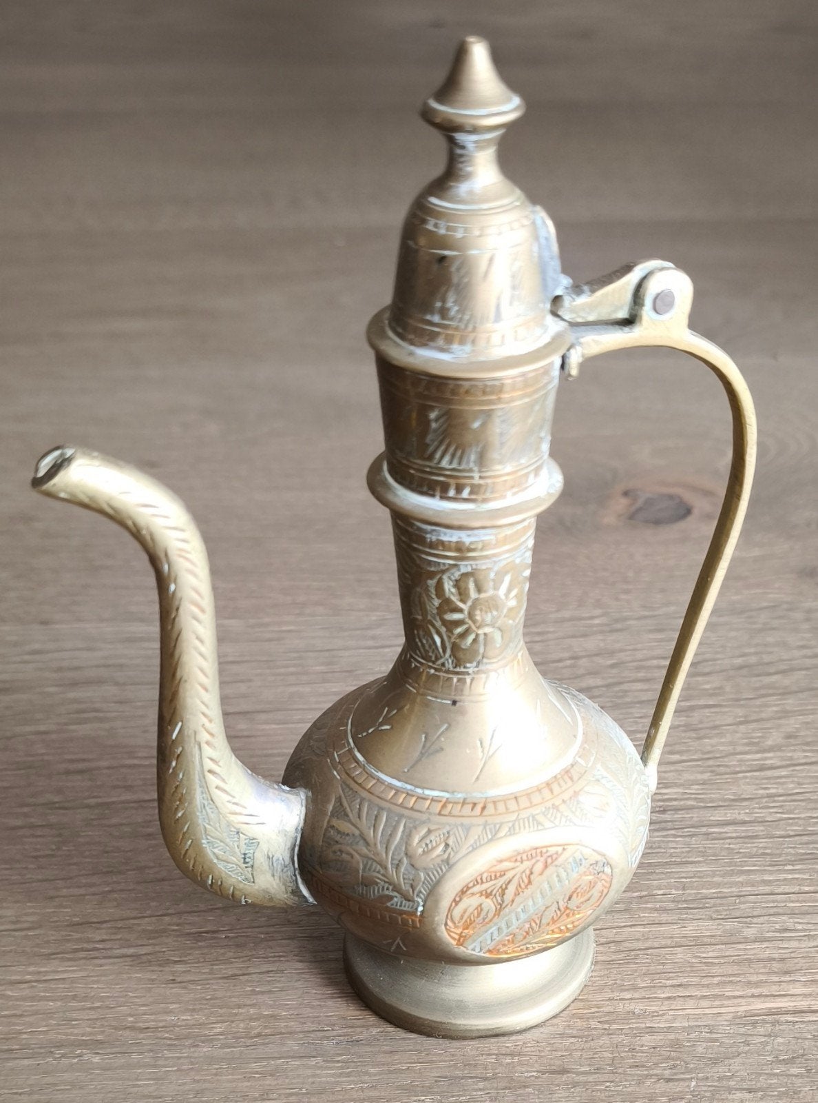 Vintage messing schenkkan, Antiek en Kunst, Ophalen of Verzenden