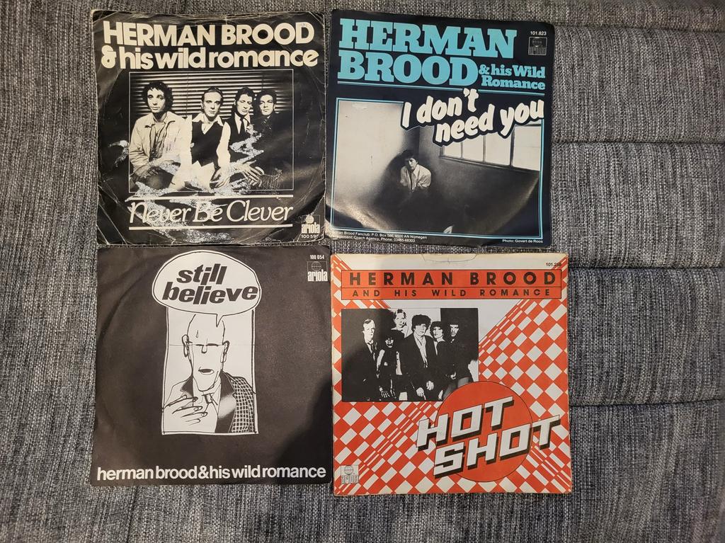 Herman brood  singles, Ophalen of Verzenden, Zo goed als nieuw, Pop